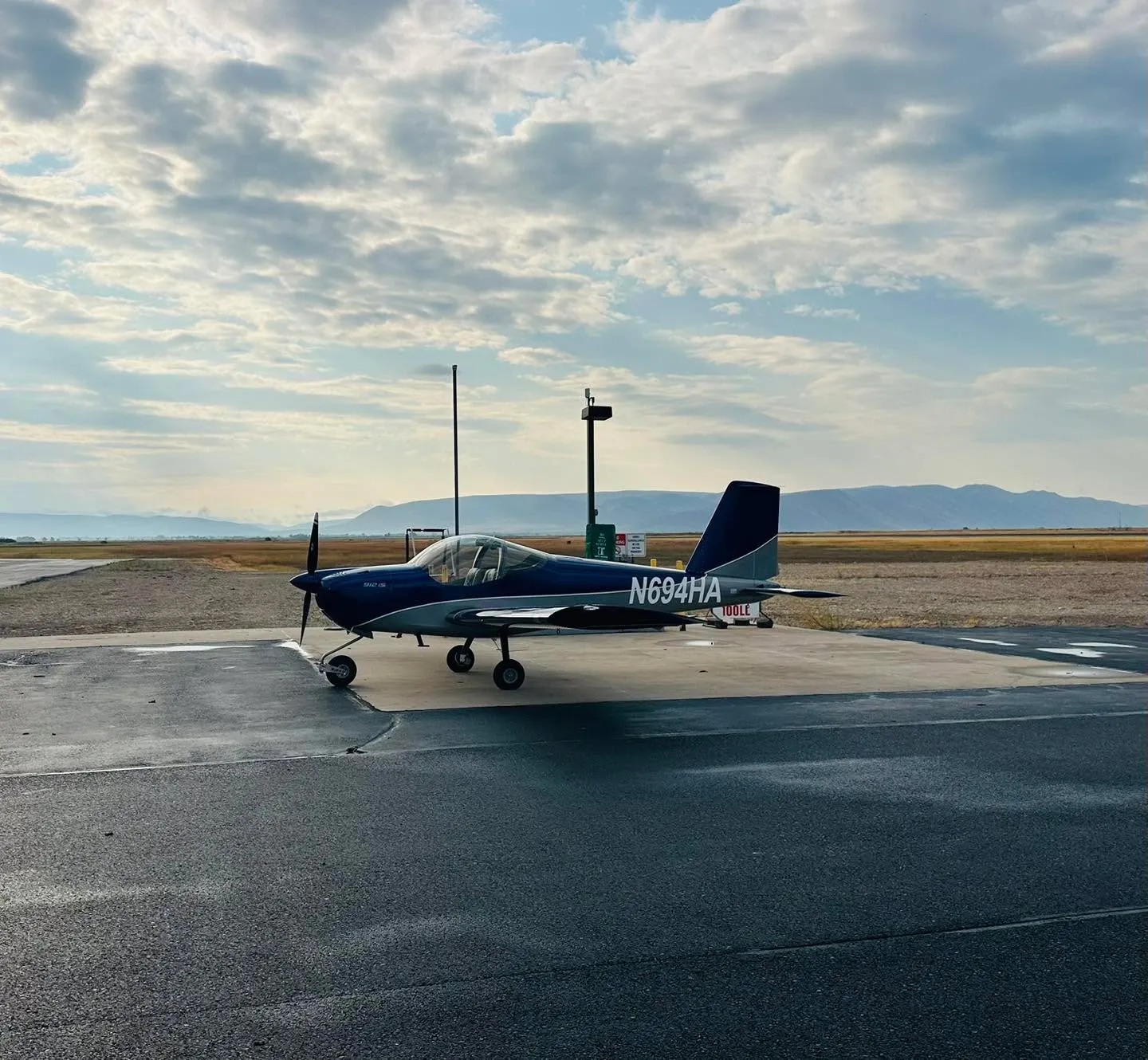 Hawkins Flight Academy 2025 Vans RV-12iS (N694HA) at the factory.